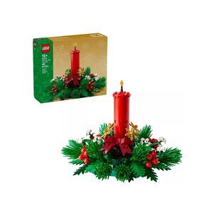 LEGO 433pcs Christmas Table Decoration Building Toy 40743 Wreath Candle 12+